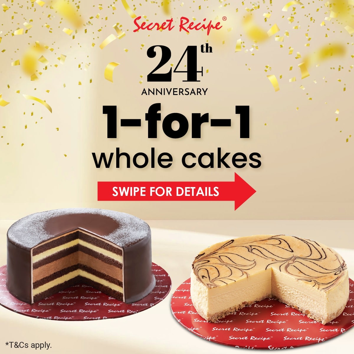 for secret recipe promotion ()