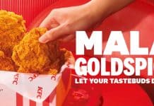 KFC Singapore Introducing the New Mala Goldspice Fried Chicken from 17 July KFC feat