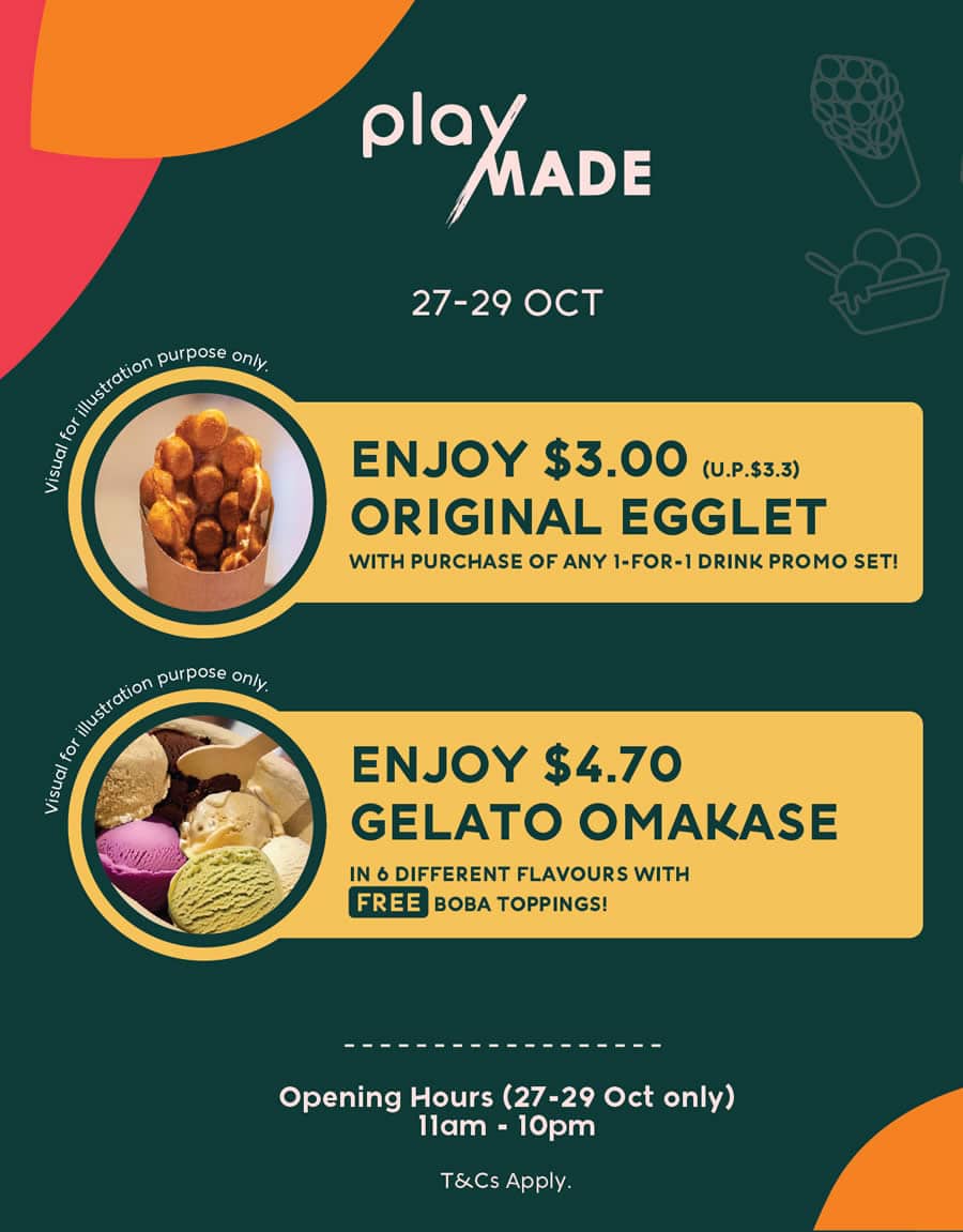 Playmade singpromos.com Oct