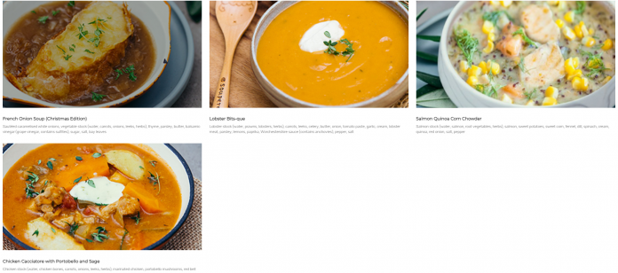 Soup Spoon Menu Souperchef Specials Soup Spoon Menu Souperchef Specials