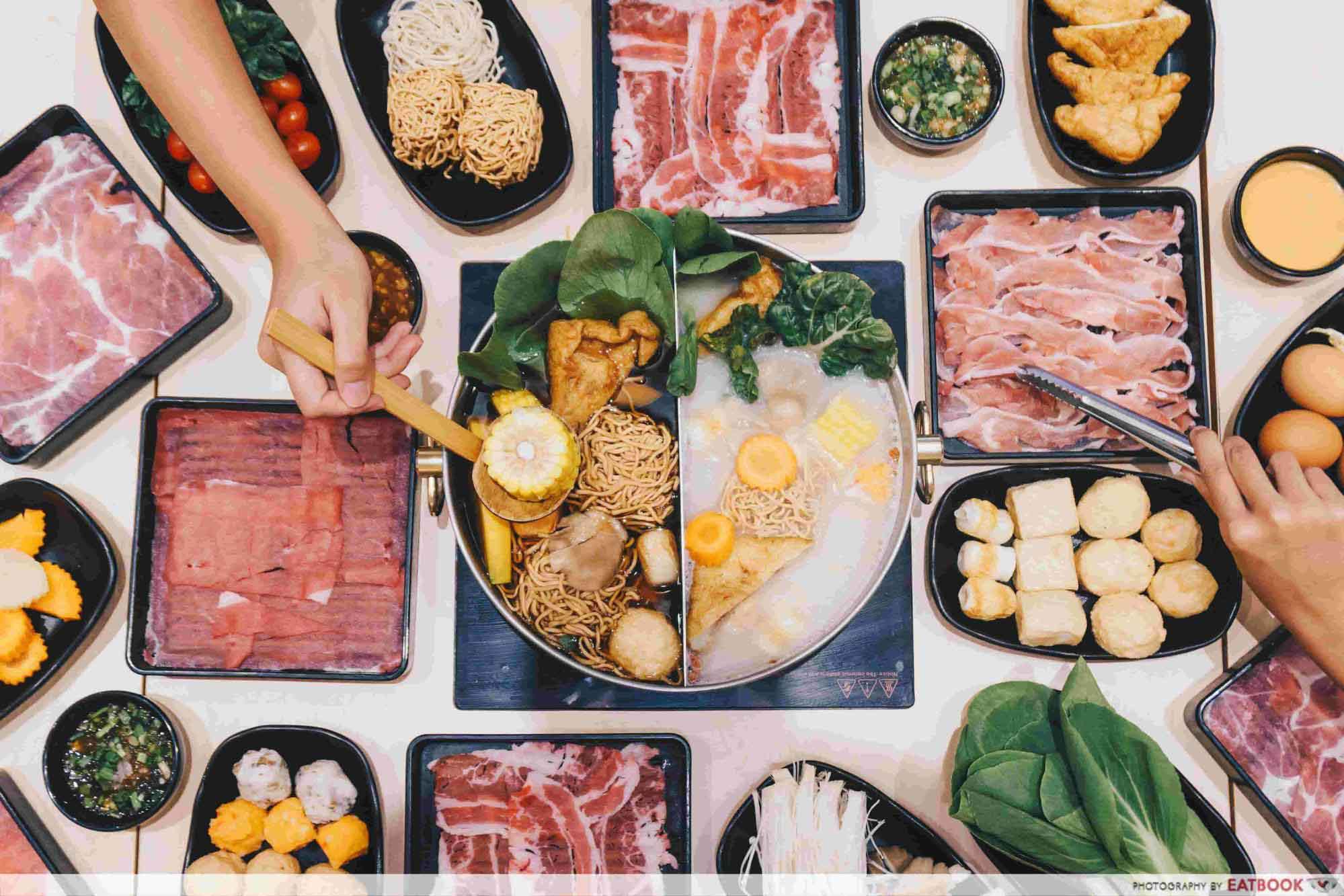 Suki Yaki Flatlay Suki Yaki Flatlay