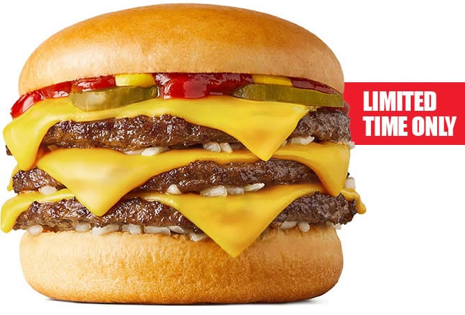 Triple Cheeseburger Triple Cheeseburger