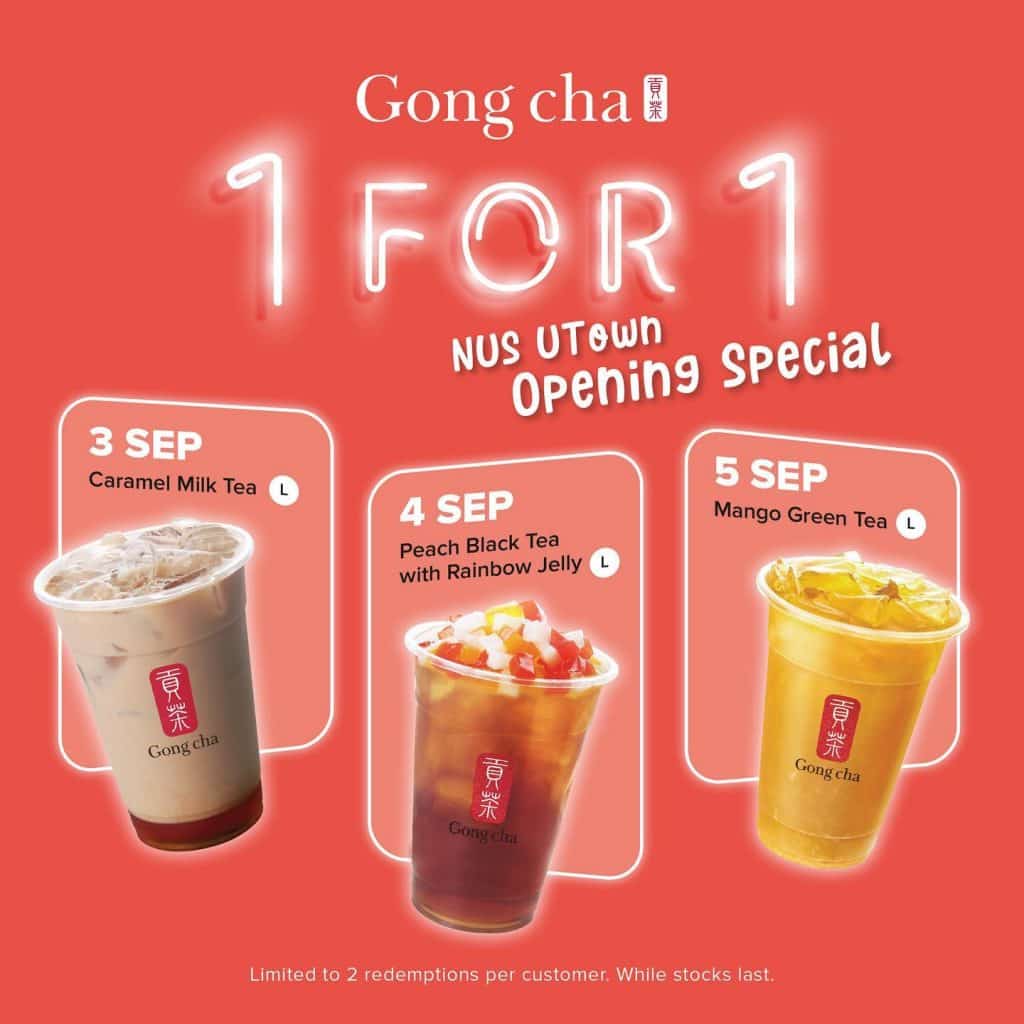 gong cha for promotion gong cha for promotion