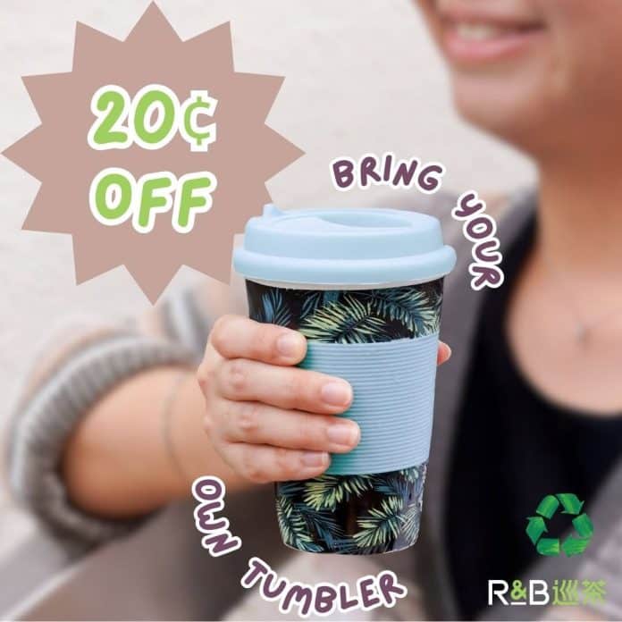 RB Tea Enjoy cents off when you BYO tumbler original RB Tea Enjoy cents off when you BYO tumbler original