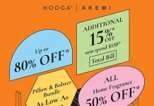 HOOGA Promotion: Up to 30% + 25% OFF Storewide This 1 May at All Outlets hooga warehouse fiesta nex oct .jpg