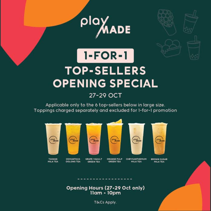 playmade singapore oct promotion x