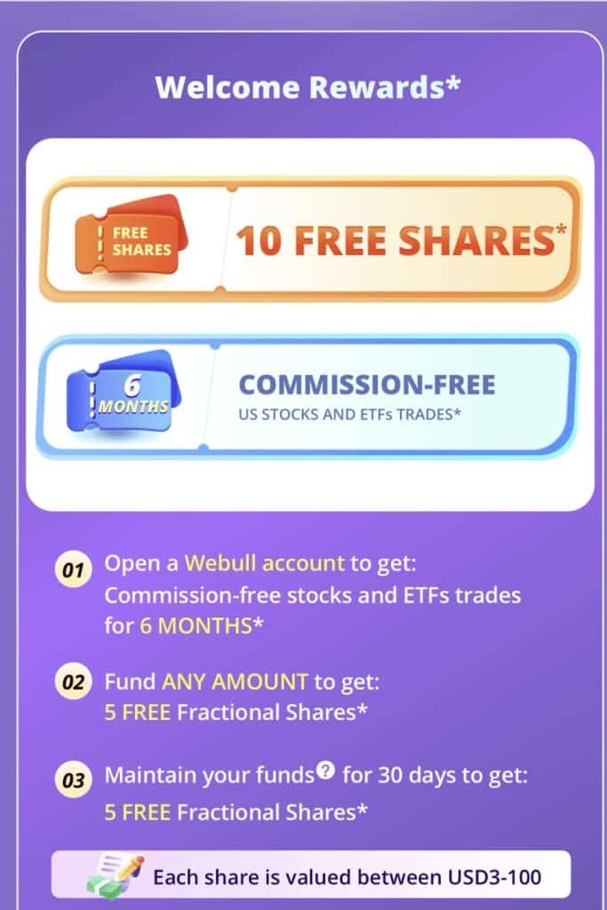 webull promotion free share